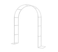 Arche de jardin en métal pour plantes grimpantes de 0,8 x 2 m à 2,8 x 2,5 m, support pour roses treillis décoration pour mariage, base robuste, décoration de jardin extérieur