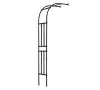 Arche de jardin en métal pour plantes grimpantes, pergola murale, treillis de mariage extérieur, décoration de support de plantes