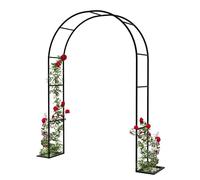 Arche de jardin en métal pour plantes grimpantes, support décoratif extérieur pour vignes, idéal pour la décoration de jardin et la croissance des plantes