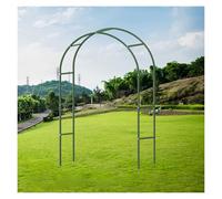 Arche de jardin en métal pour plantes grimpantes, treillis de roses et support de légumes, décoration extérieure et arche pour jardin, terrasse et arrière-cour