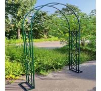 Arche de jardin en métal robuste pour plantes grimpantes et décorations de mariage