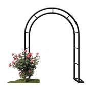 Arche de jardin en métal robuste pour plantes grimpantes et pergolas de mariage - Utilisation intérieur/extérieur - 300 cm de large x 220 cm de haut - Idéal pour décoration de jardin et événements