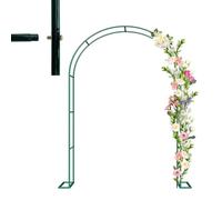 Arche de jardin en métal, tonnelle de mariage, arche de rose robuste pour plantes grimpantes, pergola extérieure, décoration de jardin pour mariages, treillage d'allée, structure métallique