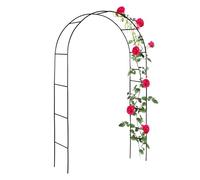 Arche de jardin en métal vert 240 cm - Arche de jardin pour plantes grimpantes