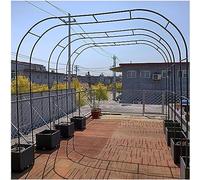 Arche de jardin extra large de 300/350 cm de haut, tonnelle noire pour plantes grimpantes, roses et vignes, pergola de mariage, treillis, structure de support durable, 300 x 220 cm (l x H)