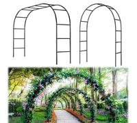 Arche De Jardin for Plantes Grimpantes, Extérieure Mariage Cour Passerelle Décoration Tonnelle De Jardin, Robuste Arceau A Rosiers Diverses Décoration De Fête Nuptiale Arche D'entrée De Gazebo(Color:F