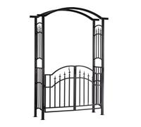 Arche de jardin - Gloriette avec portillon "Freiburg" pour rosiers D14247