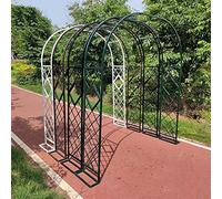 Arche de Jardin Mariage Arche Garden Arch with Metal Frame Garden Arch Trellis 8.9 Ft Outdoor & Indoor Garden Arch Arbor, Wedding Bridal Party Decoration Arbor, Trellis Plants Stand Rust Resistant Ex