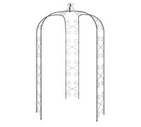 Arche De Jardin Noir Ø180x255 Cm Acier