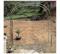 Arche de jardin Pergola - Arche décorative en acier inoxydable librement assemblée pour aménagement paysager extérieur - 120 cm à 350 cm de largeur