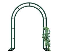 Arche de jardin pour plantes grimpantes, pergola tonnelle pour roses et vignes, structure de support décorative, 1,4 m x 2,3 m et 2,4 m x 2,2 m, disponible en blanc, noir, vert