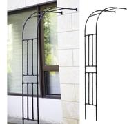 Arche de jardin pour plantes grimpantes - Résistant aux intempéries - Demi-arche de vigne - Support pour roses de 60 à 300 cm - Tailles parfaites pour la décoration de jardin et le soutien des plantes