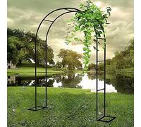 Arche De Jardin Pour Rosiers Largeur Arche Plante Grimpante Pour Terrasse Patio Arceau À Rosiers, Support Pour Plantes Avec Pied,W3mxH2.2m