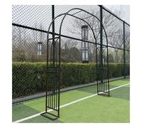 Arche de Jardin Robuste de 2,6 m, Support en métal for Plantes grimpantes, for intérieur et extérieur, for Arche de Roses de Mariage(Brass,3x2.3x0.4m)