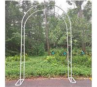 Arche de jardin, tonnelle en métal résistant aux intempéries pour plantes grimpantes, pergola autoportante, structure en acier, largeur 1,4 m, hauteur 2,2 m, parfaite pour la décoration extérieure