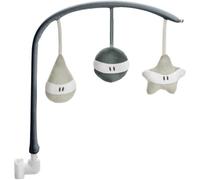 Béaba, Arche de Jeux/d'éveil compatible Transat Up & Down III, 3 jouets avec différentes fonctions, Complétement rotative, Aide au développement, Ergonomique, Simple, Pratique, Gris
