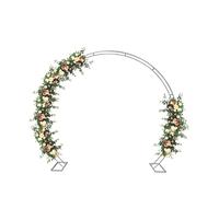 Arche de mariage - Cadre rond en métal - 2,75 m - Avec capacité de charge de 5 kg - Pour arche de ballons et arches de fleurs - Réutilisable pour mariages et fêtes
