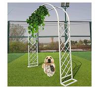 Arche de mariage - Décoration de fête - Treillis pour plantes grimpantes - Avec bases - 180 x 230 cm - 260 x 230 cm