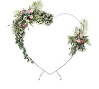 Arche de mariage en forme de cœur - Arche de ballons - Pour fêtes et mariages