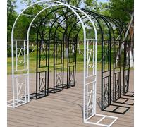 Arche de mariage en métal robuste, tonnelle de jardin pour plantes grimpantes, idéale pour les mariages et les décorations de fête