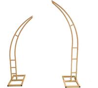 Arche de mariage incurvée en métal pour décorations de cérémonie