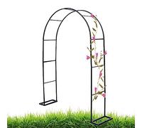 Arche de mariage noire 280 x 220 cm 1,2 m 2,4 m Largeur réglable 40 cm Profondeur parfaite pour décoration de mariage en plein air fêtes et événements