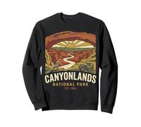 Arche de Mesa rétro du Parc National de Canyonlands Est 1964 Sweatshirt