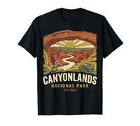 Arche de Mesa rétro du Parc National de Canyonlands Est 1964 T-Shirt