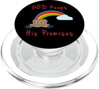 Arche de Noé Dieu Garde Ses promesses Mignonne Religieuse PopSockets PopGrip pour MagSafe