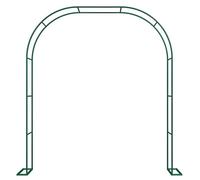 Arche de pergola de jardin pour plantes grimpantes de 220 cm de haut, arches de roses extérieures/intérieures en métal pour mariages, anniversaires de mariage, fêtes - Vert 300 x 220 cm