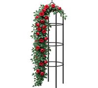 Arche de roses Colonne de roses Différents modèles Métal Aide à la croissance Treillis Jardin, Modèle:1x Colonne de roses