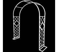 Arche de roses en métal - Treillis de jardin résistant aux intempéries pour plantes grimpantes - Cadre d'arche d'extérieur durable pour de beaux jardins,