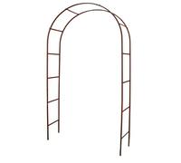 Louis MOULIN Arche tube rond 20 mm Classique Fer vieilli 130x40x250 cm Noir