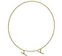 Outsunny - Arche de jardin - Acier - 222x60x224cm - Or