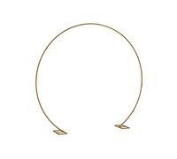 Arche décorative - arche de mariage - arche de ballon - dim. 280L x 60l x 258H cm - acier doré