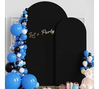 Arche décorative pour fête fond d'arrière-plan pour anniversaire fête prénatale banquet décoration d'arrière-plan de couleur unie support d'arrière-plan rond