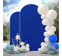 Arche décorative pour fête fond d'arrière-plan pour anniversaire fête prénatale banquet décoration d'arrière-plan de couleur unie support d'arrière-plan rond