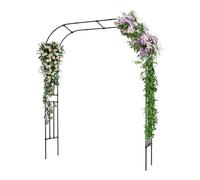 Arche d'escalade pour plantes - 180 x 240 cm - Arche de jardin - Échafaudage d'escalade