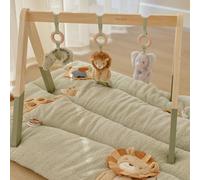 Arche en bois Safari Friends avec 3 jouets d'activités