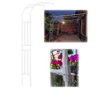 Arche en métal pour plantes grimpantes - Cadre d'arche de jardin antirouille élégant pour fleurs et vignes, parfait pour l'aménagement paysager et la conception de jardin