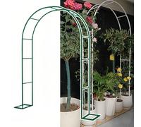 Arche grimpante en métal - Treillis et pergola de jardin pour décoration extérieure, parfaite pour les mariages, les terrasses, les cours, les pelouses et les jardins - Améliorez votre espace