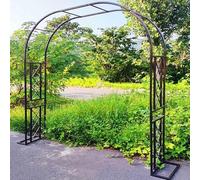 Arche Jardin Grande Arceau À Rosier Large 140cm 180cm 220cm 260cm 300cm 340cm Arche Mariage Pergola pour Plantes Grimpantes Jardiniere Treillis pour Grimper, Vignes Et Plantes(Copper,300x230x40cm)
