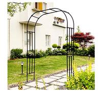 Arche pour Plantes grimpantes à Roses de 220/250/300 cm, Large Arche en Treillis métallique Robuste, idéale pour l'arrière-Cour, la pelouse, la Cour, Les décor