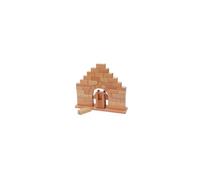 Arche Romane Montessori - Initiation à l’Architecture et à la Clé de Voûte - Matériel Éducatif en Bois dès 3 Ans - Construction Sensorielle et Historique (D002-1/A097)