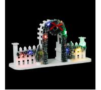 Arche Village de Noël ""Couronne"" 19cm Vert