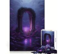 Arche Violette Mystique dans Une Jungle luxuriante Puzzle de 1000 pièces pour Adolescents Développement de la mémoire Design apaisant et Amusant Cadeau élégant (38x52cm)
