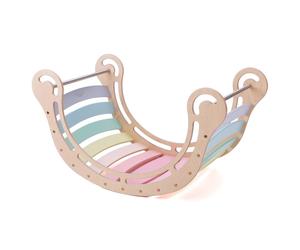Arche xxl montessori basculante pastel
