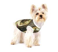 Arched Garden Oasis T-shirt pour chien - 100 % coton doux Ropa Para Perros, parfait pour les chiens de petite et moyenne taille, chemise élégante et confortable pour chiens, taille L