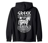 Archéologie Cheval de Troie Mythologie de la Guilde des charpentiers grecs Sweat à Capuche
