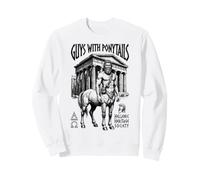 Archéologie Mythologie Grecque Centaure Queues de Cheval Archéologue Sweatshirt